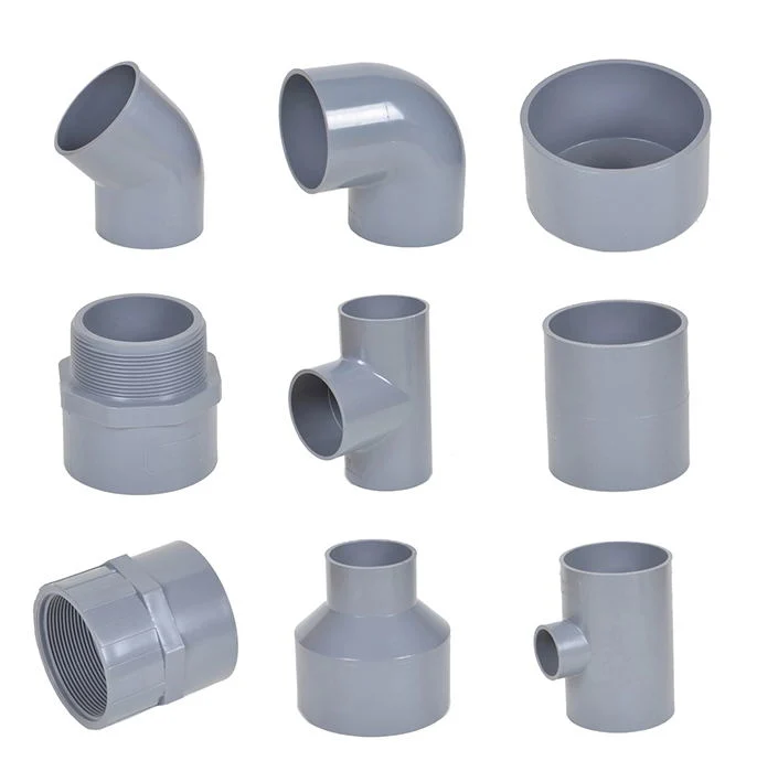 Best Price Pipe Fitting Plastic UPVC Thread Reducing Tee with DIN Standard