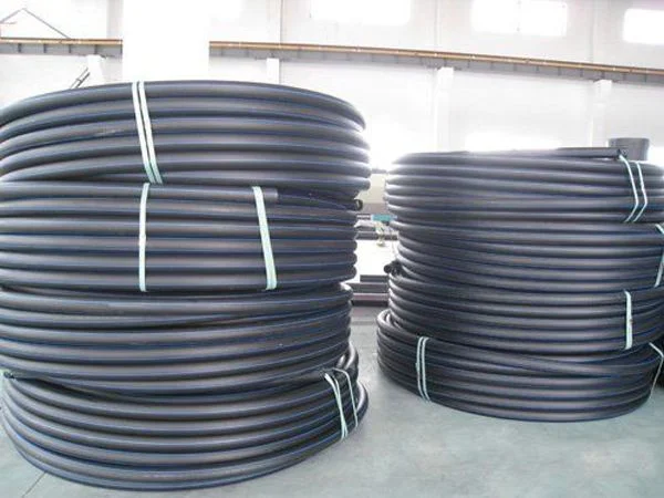 China Supplier Black HDPE Roll Water Supplying Pipe