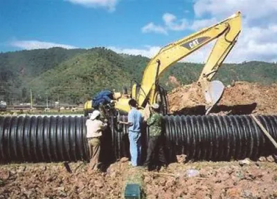 Tubo corrugato in HDPE di grande diametro del fornitore della fabbrica cinese