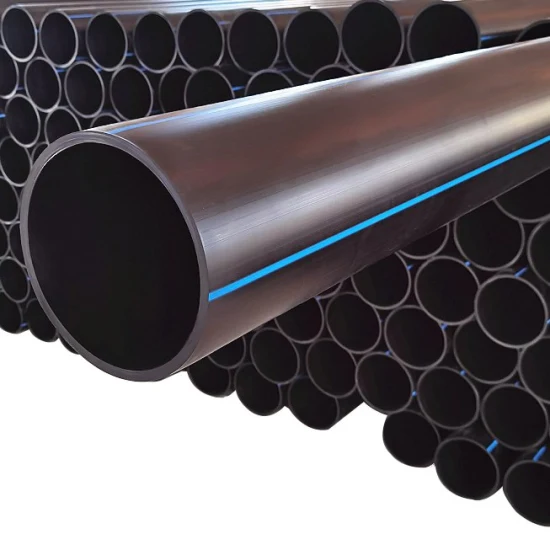 Tubo in polietilene HDPE al 100%, materiale puro, tubo in plastica PE per acqua, tubo in rotolo HDPE SDR17